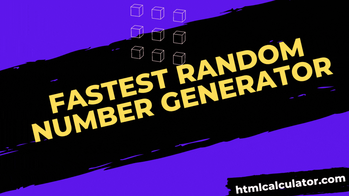 random number generator