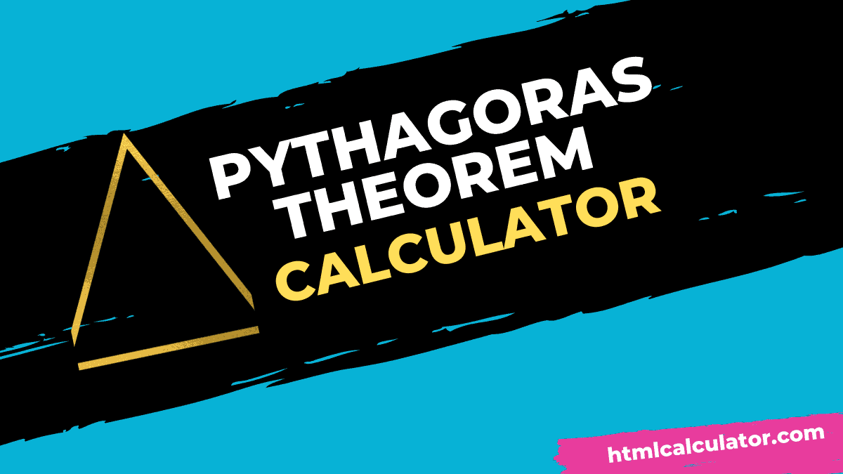 Pythagoras theorem calculator