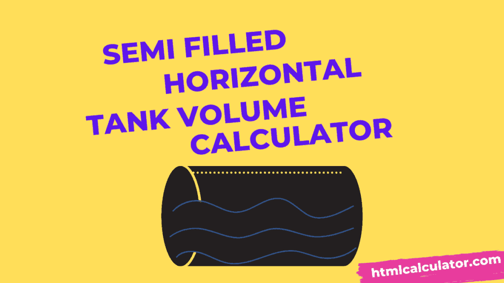 tank volume calculator litres